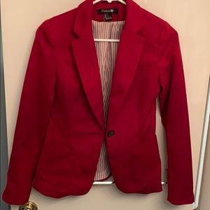 Red women’s blazer